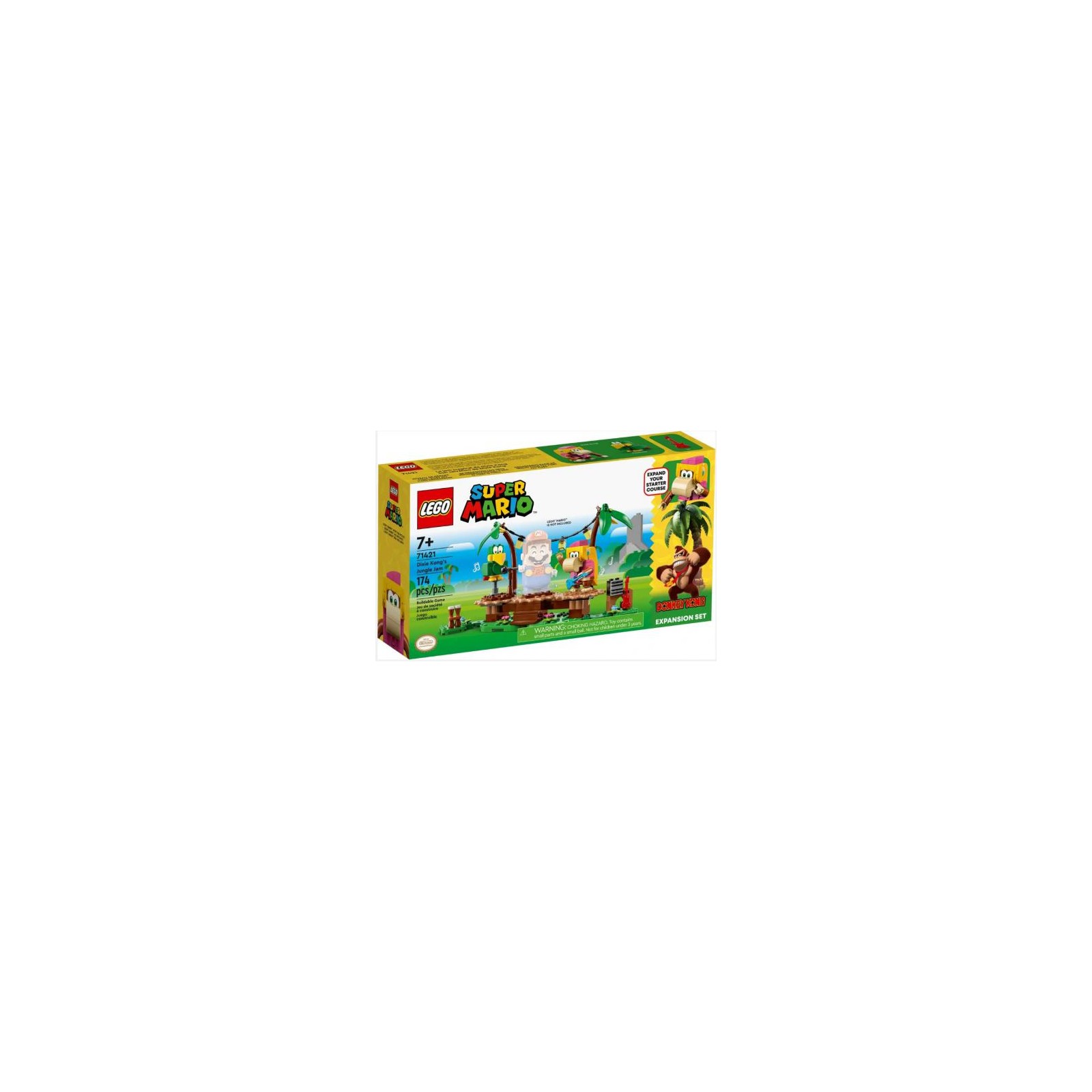 71421 Lego Super Mario Exp Set Concerto Giungla Dixie Kong