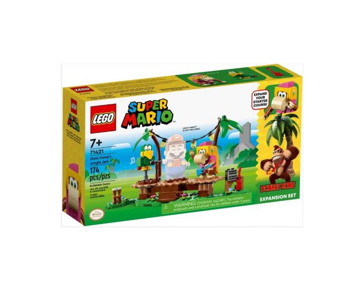 71421 Lego Super Mario Exp Set Concerto Giungla Dixie Kong