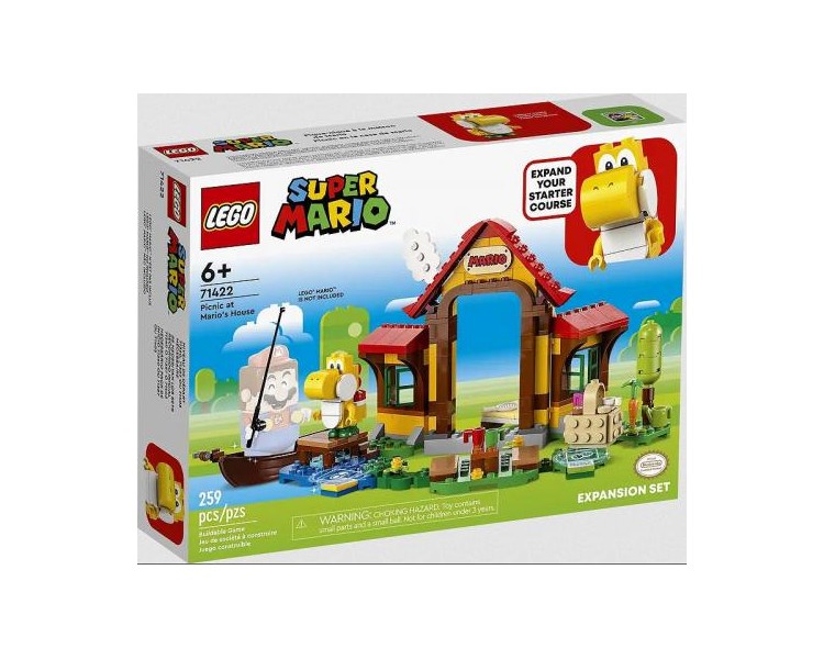 71422 Lego Super Mario Expansion Set Picnic Casa di Mario