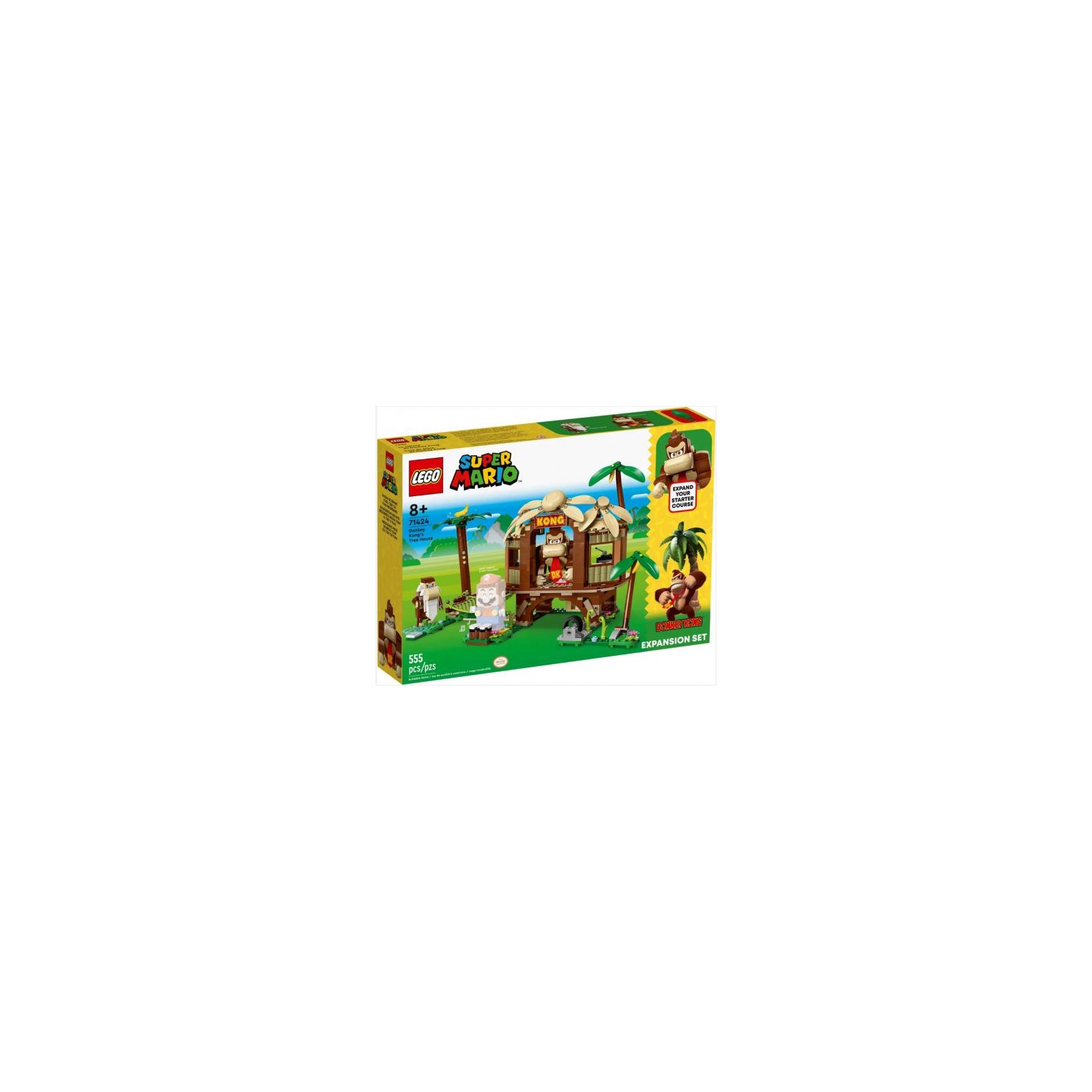 71424 Lego Super Mario Exp Set Casa sull'Albero Donkey Kong