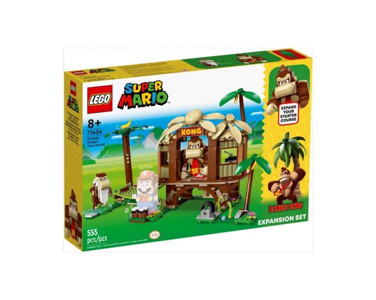 71424 Lego Super Mario Exp Set Casa sull'Albero Donkey Kong