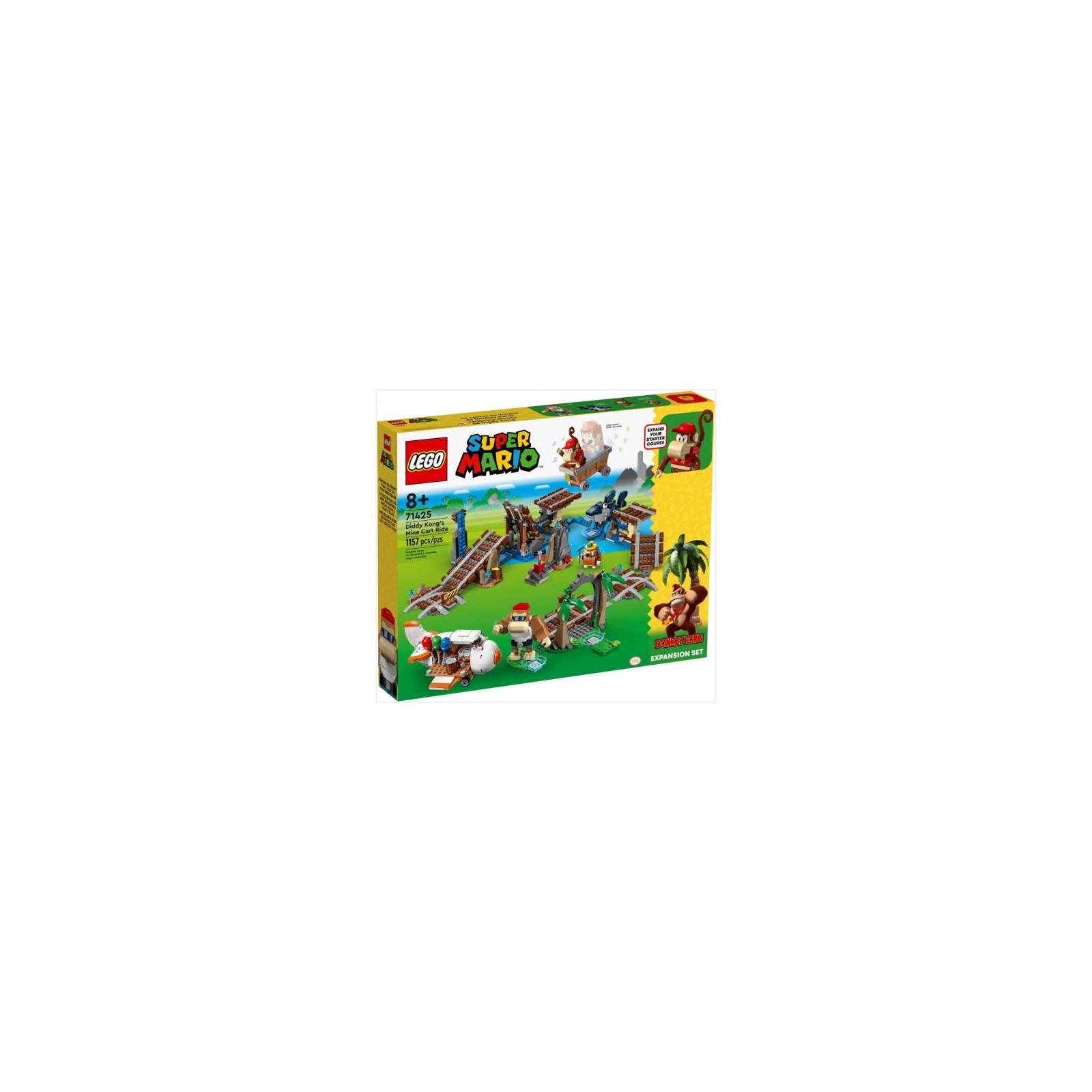 71425 Lego Super Mario Exp Set Corsa Miniera di Diddy Kong