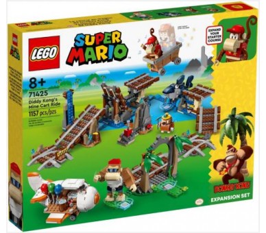 71425 Lego Super Mario Exp Set Corsa Miniera di Diddy Kong