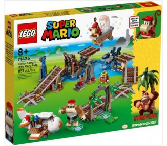 71425 Lego Super Mario Exp Set Corsa Miniera di Diddy Kong