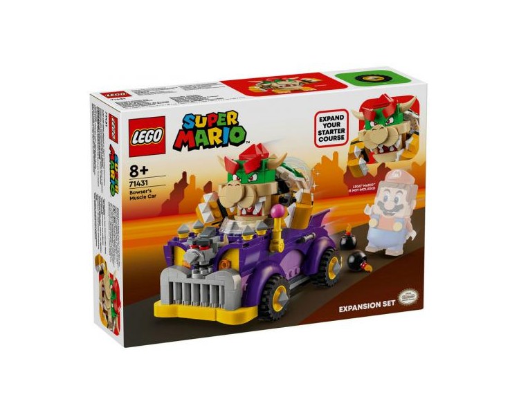 71431 Lego Super Mario Expansion Set il bolide di Bowser