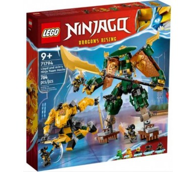 71794 Lego Ninjago Team Mech Ninja di Lloyd e Arin