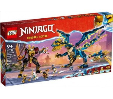 71796 Lego Ninjago Dragone Elementare vs Mech Imperatrice