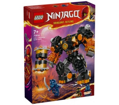 71806 Lego Ninjago Mech Elemento Terra di Cole