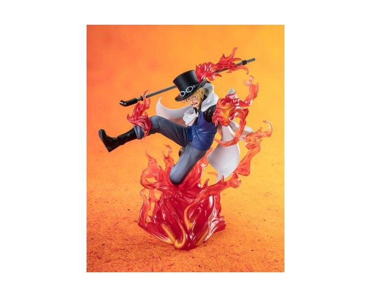 ST One Piece Fig. ZERO Extra Battle: Sabo Fire 19cm