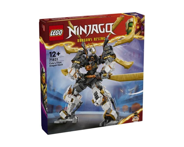 71821 Lego Ninjago Mech Drago Titanio di Cole