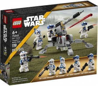 75345 Lego Star Wars Battle Pack Clone Troopers Legione 501