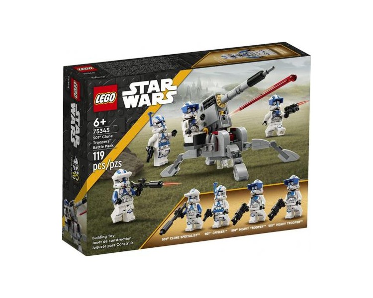 75345 Lego Star Wars Battle Pack Clone Troopers Legione 501