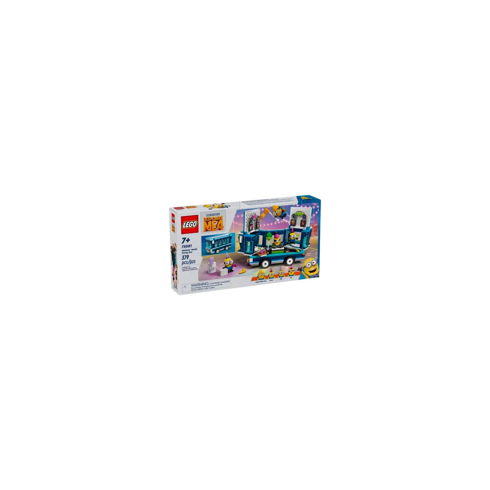 75581 Lego Cattivissimo Me 4 Party Bus musicale dei Minions