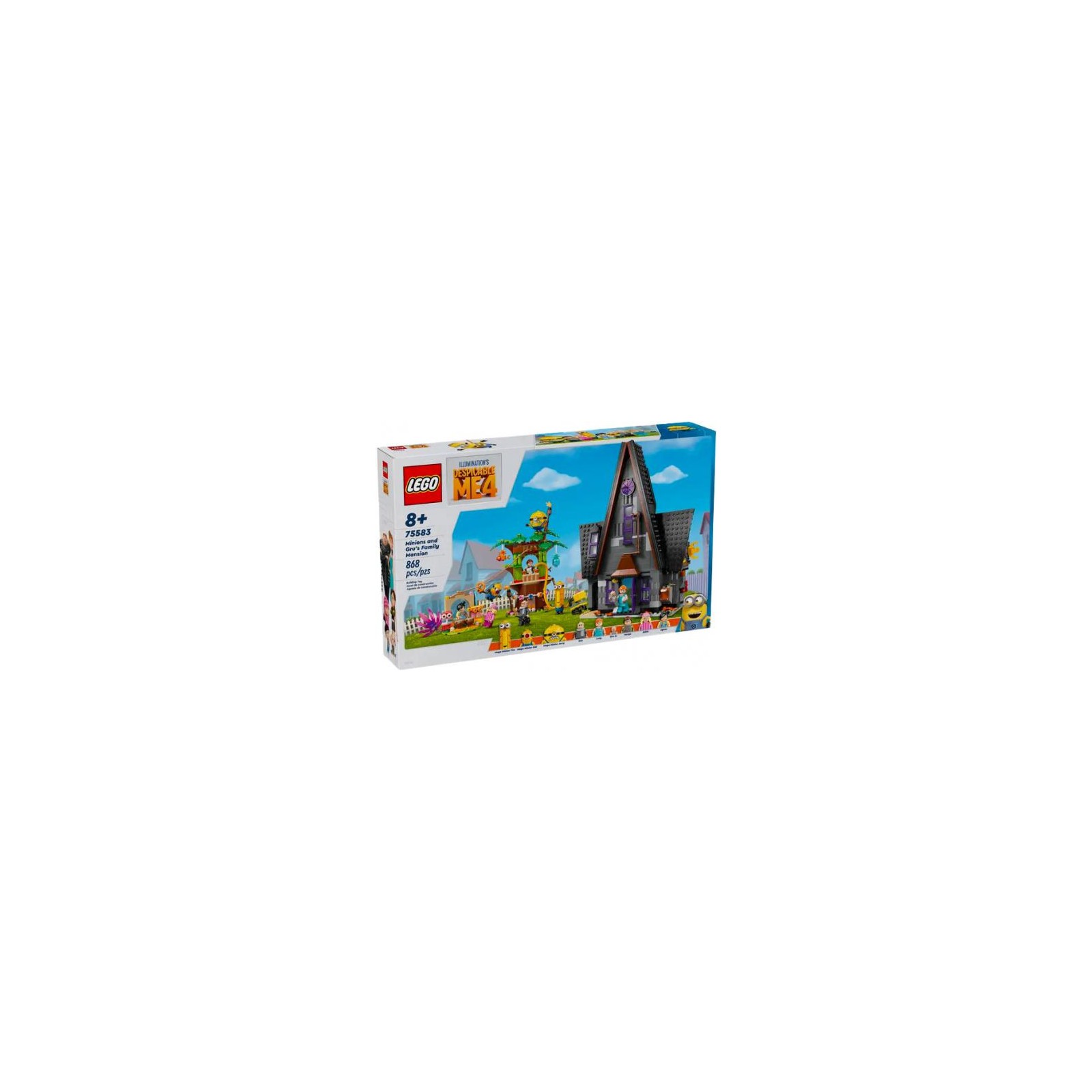 75583 Lego Cattivissimo Me 4 I Minions e la Villa di Gru