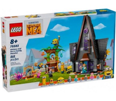 75583 Lego Cattivissimo Me 4 I Minions e la Villa di Gru