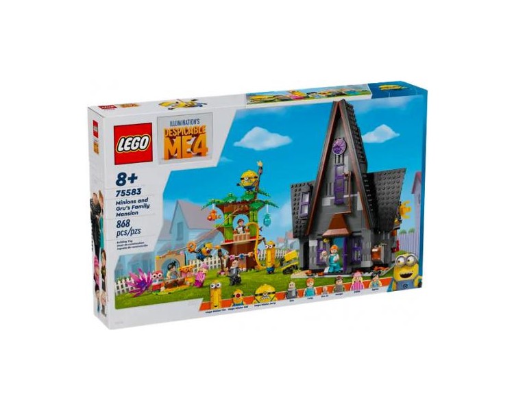 75583 Lego Cattivissimo Me 4 I Minions e la Villa di Gru