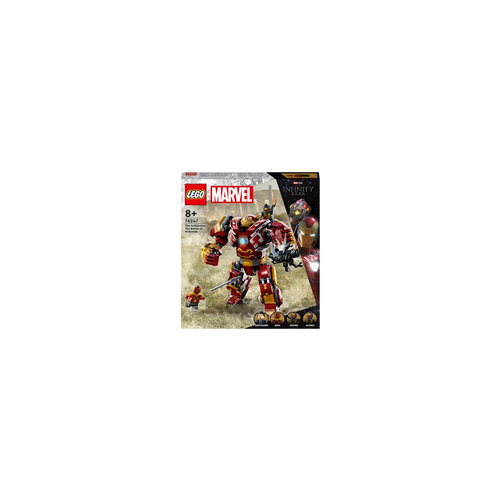 76247 Lego Marvel Infinity Saga Hulkbuster Battaglia Wakanda