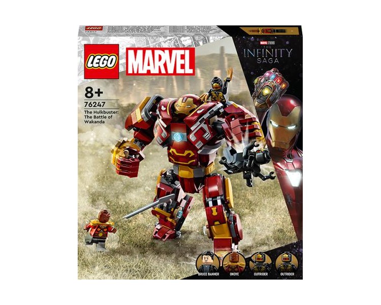 76247 Lego Marvel Infinity Saga Hulkbuster Battaglia Wakanda