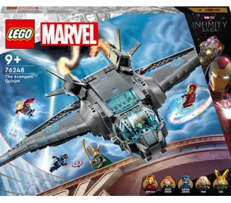 76248 Lego Marvel Infinity Saga Il Quinjet degli Avengers