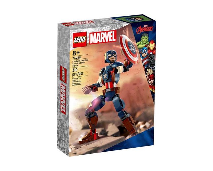 76258 Lego Marvel Personaggio di Captain America