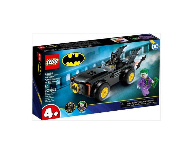 76264 Lego DC Comics Inseguimento Batmobile Batman vs Joker