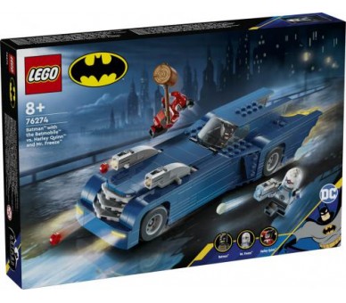 76274 Lego DC Comics Batman Batmobile vs H.Quinn e Mr.Freeze