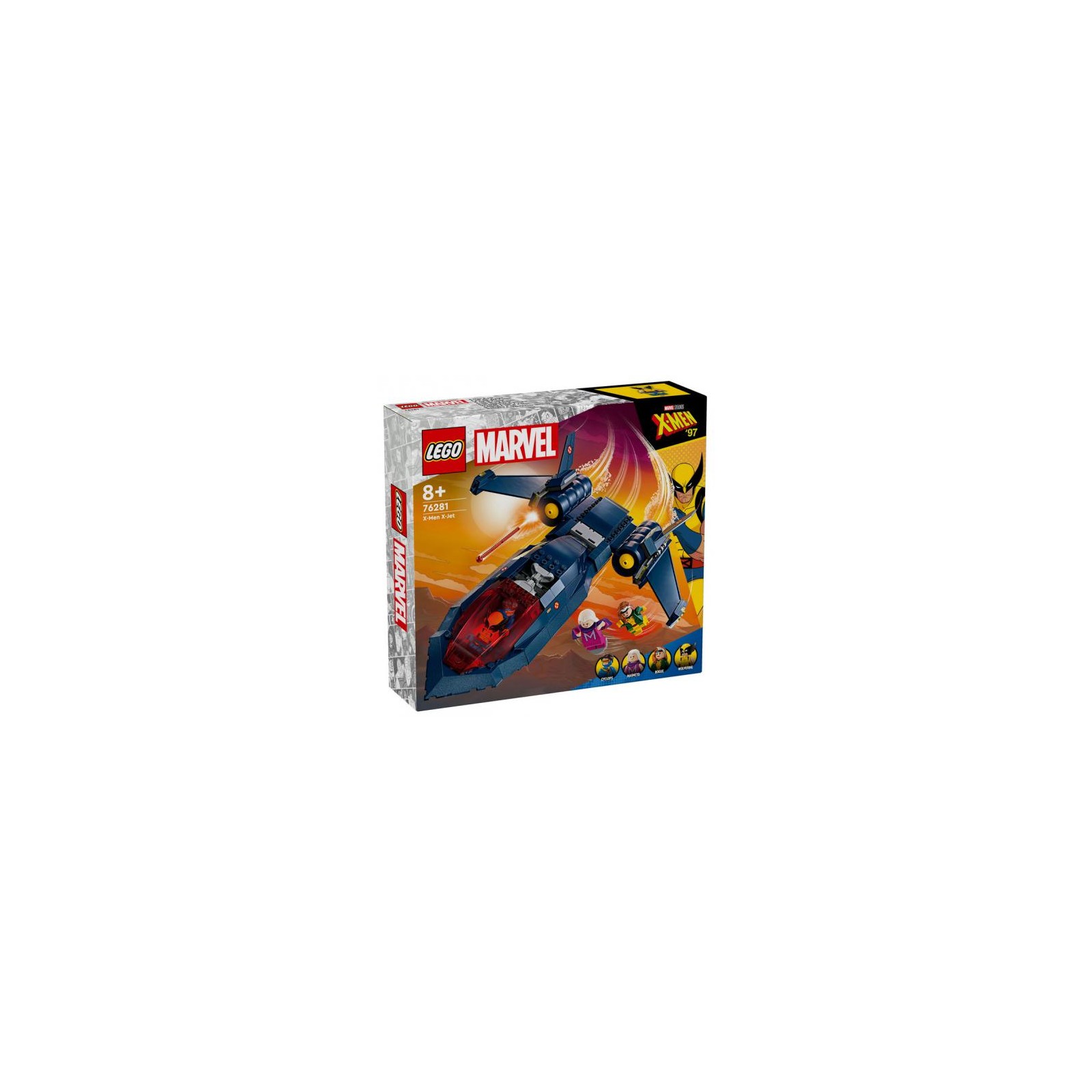 76281 Lego Marvel X-Men 97' X-Jet di X-Men