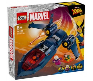 76281 Lego Marvel X-Men 97' X-Jet di X-Men