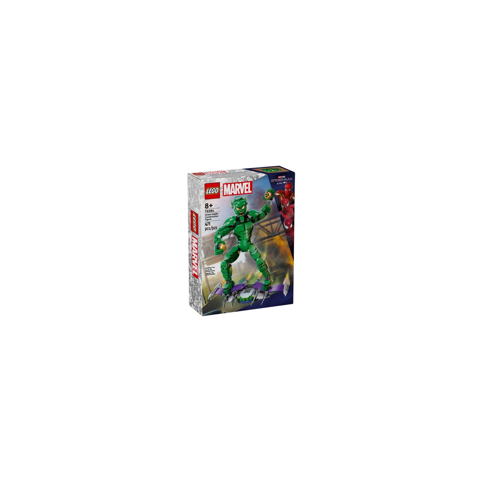 76284 Lego Marvel Personaggio Costruibile di Goblin