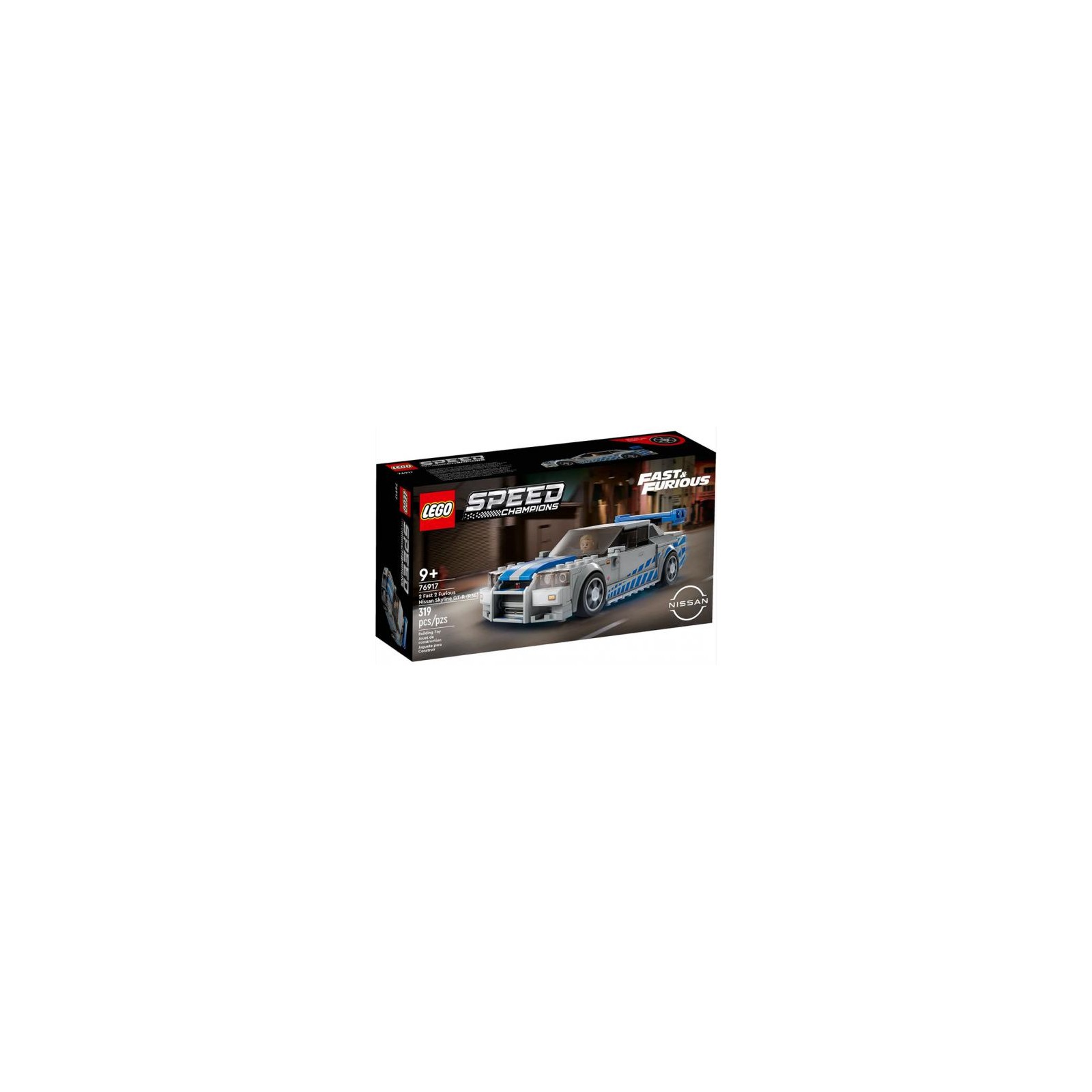 76917 Lego Speed Champions F&F Nissan Skyline GT-R R34