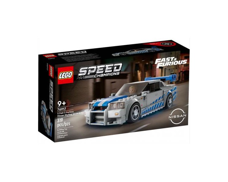 76917 Lego Speed Champions F&F Nissan Skyline GT-R R34