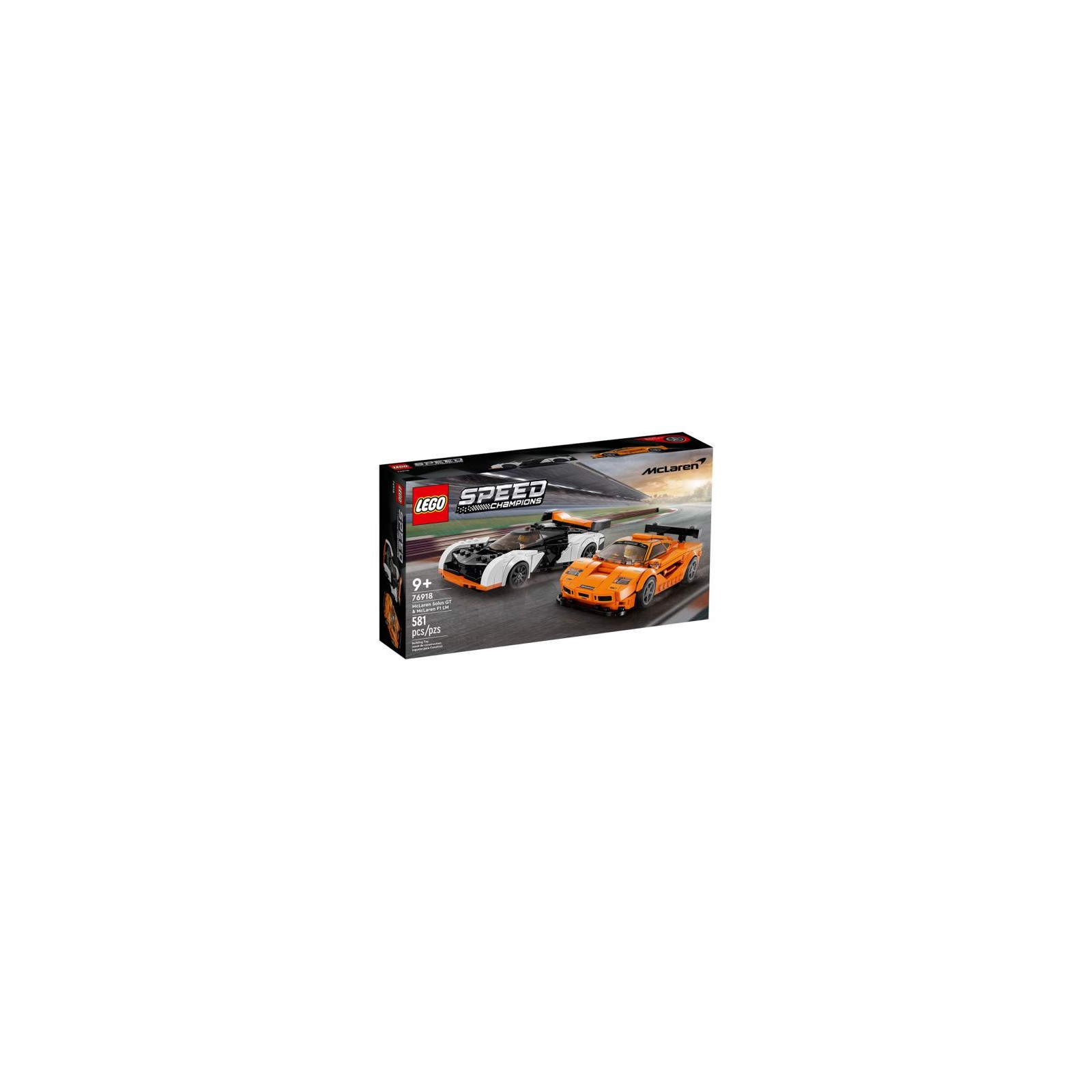 76918 Lego Speed Champions McLaren Solus GT & McLaren F1 LM