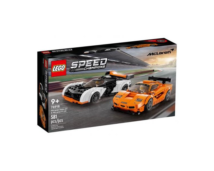 76918 Lego Speed Champions McLaren Solus GT & McLaren F1 LM