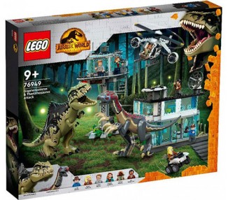 76949 Lego Jurassic World Giganotosauro e Terizinosauro