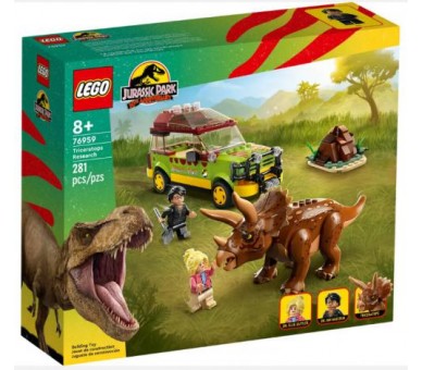 76959 Lego Jurassic World La Ricerca del Triceratopo