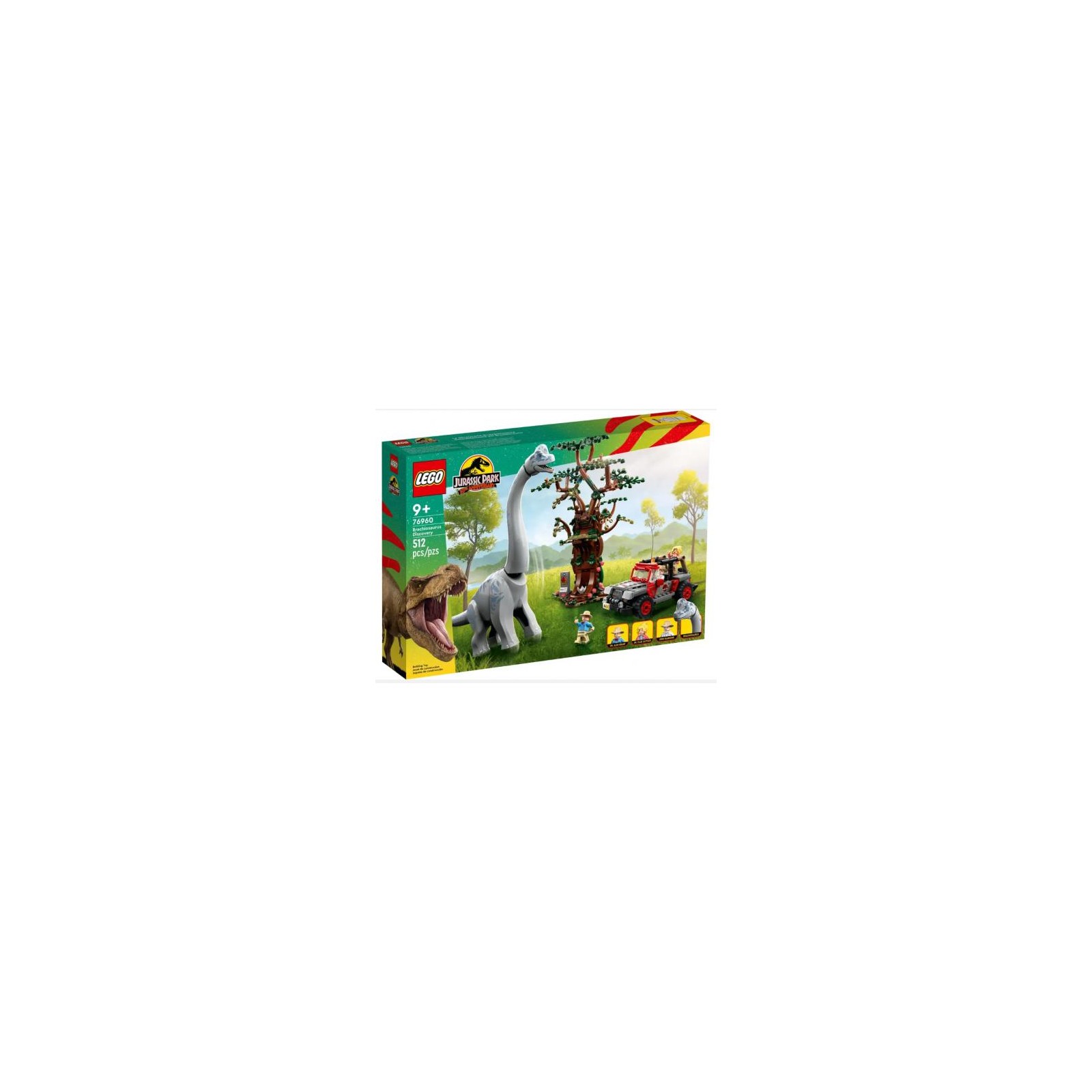 76960 Lego Jurassic World La Scoperta del Brachiosauro