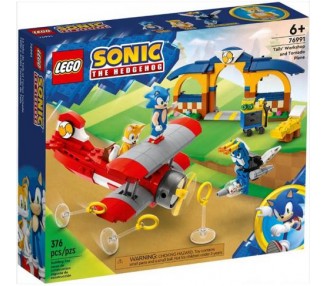 76991 Lego Sonic Laboratorio di Tails e Aereo Tornado