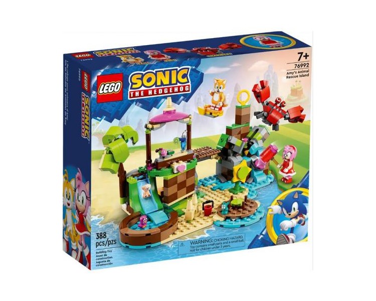 76992 Lego Sonic l'Isola del Soccorso Animale di Amy