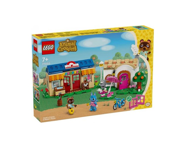 77050 Lego Animal Crossing Bottega di Nook e Casa di Grinfia