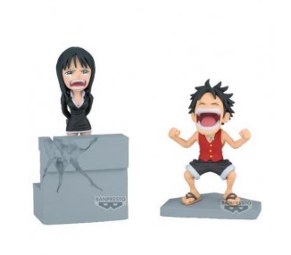 One Piece WCF Log Stories Monkey D.Luffy / Nico Robin 10cm