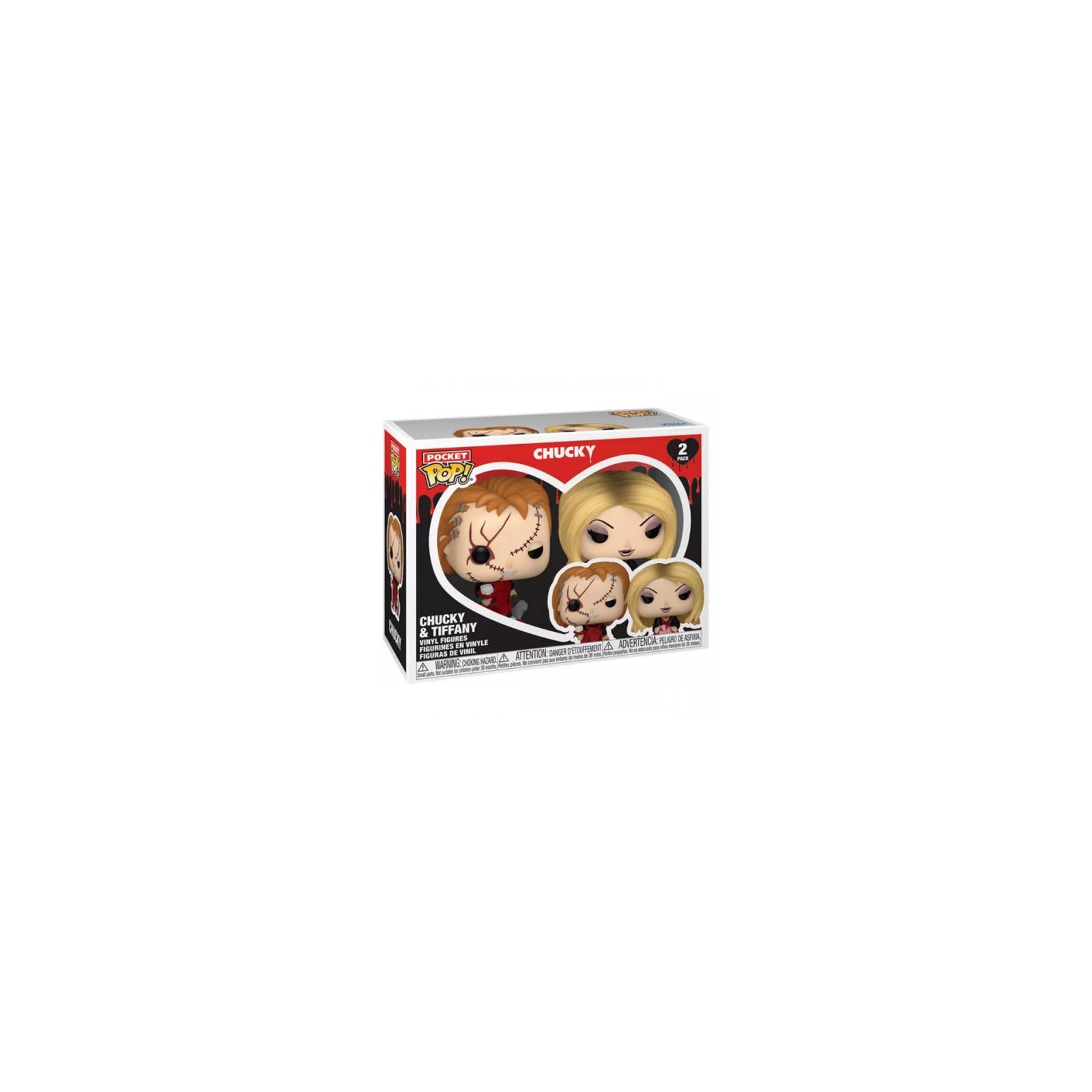 Funko POP! Pocket Chucky: Chucky & Tiffany 2PK