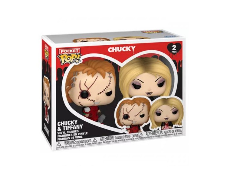 Funko POP! Pocket Chucky: Chucky & Tiffany 2PK