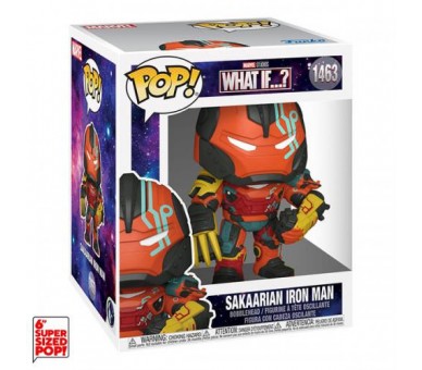 Funko POP! Marvel What If?: Sakaarian Iron Man (1463) DLX