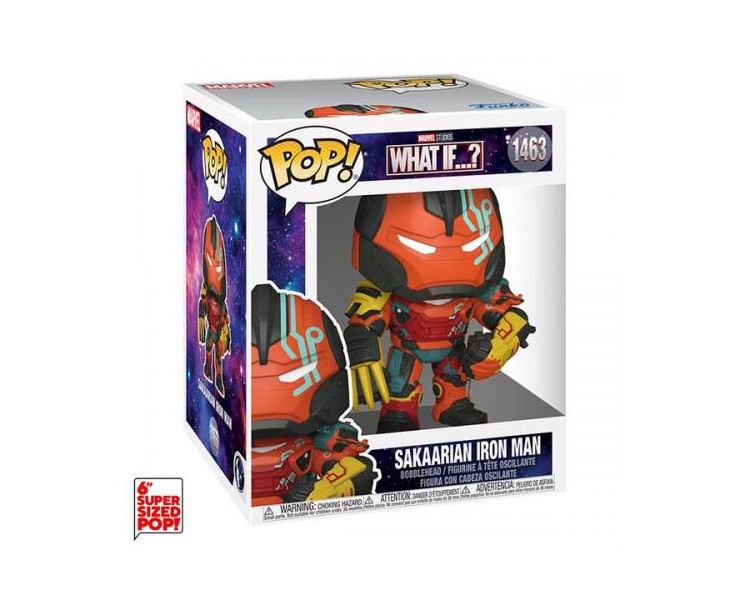 Funko POP! Marvel What If?: Sakaarian Iron Man (1463) DLX