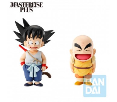 Ichibansho Dragon Ball Son Goku & Krilin Training 13cm