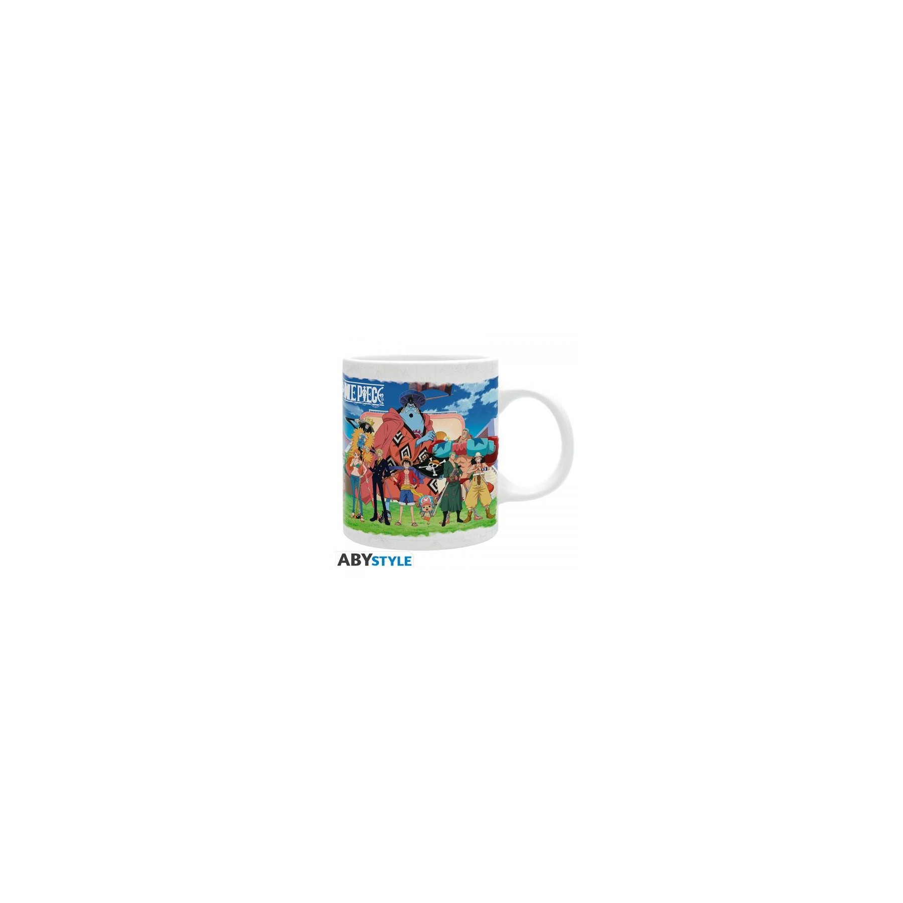 One Piece Tazza 320ml Subli: Crew on the Thousand Sunny