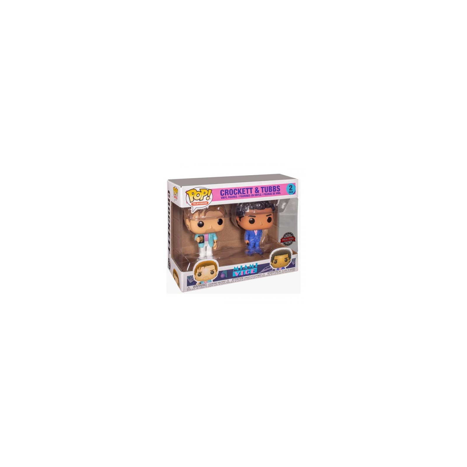 Funko POP! Miami Vice Crockett & Tubbs 2PK EXM