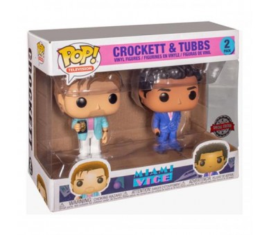 Funko POP! Miami Vice Crockett & Tubbs 2PK EXM