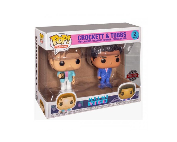 Funko POP! Miami Vice Crockett & Tubbs 2PK EXM