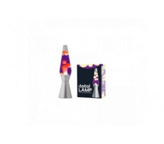 iTotal - Lava Lamp - Purple Liquid and Yellow Wax - 36 cm (1270401)